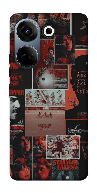Чохол на TECNO Camon 20 Pro (CK7n) Stranger Things ver.23 фото 1 з 1