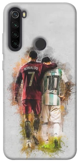 Чохол на Xiaomi Redmi Note 8T Ronaldo та Messi фото 1 з 1