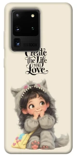 Чохол на Samsung Galaxy S20 Ultra Create the life you love фото 1 з 1