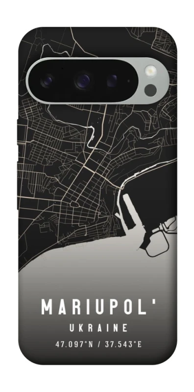 Чехол на Google Pixel 10 Pro XL Mariupol map фото 1 из 1