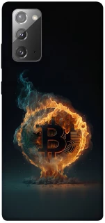 Чохол на Samsung Galaxy Note 20 Fire Bitcoin фото 1 з 1
