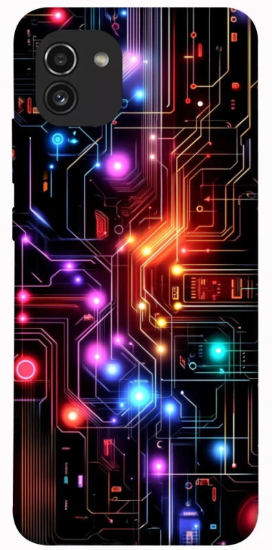 Чохол на Samsung Galaxy A03 CyberPhone v7 фото 1 з 1