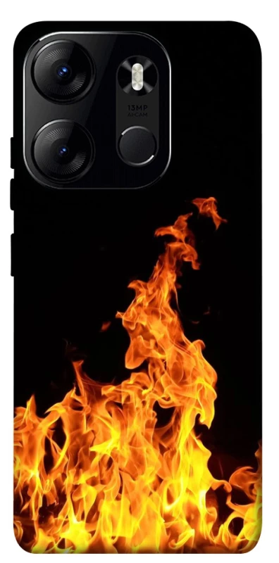 Чехол на Tecno Spark Go 2023 Огонь фото 1 из 1