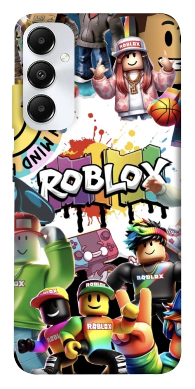 Чехол на Samsung Galaxy A05s Roblox Characters Collage фото 1 из 1