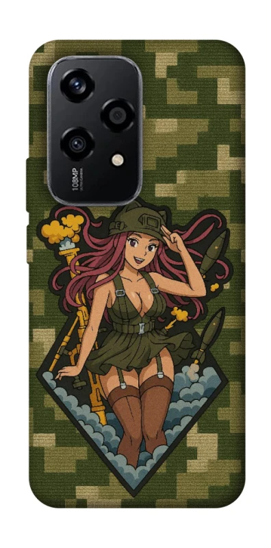 Чохол на Honor 200 Lite Military Waifu фото 1 з 1
