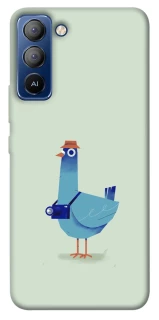 Чехол на TECNO Pop 5 LTE Голуб-детектив фото 1 из 1