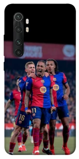 Чохол на Xiaomi Mi Note 10 Lite FC Barcelona team фото 1 з 1