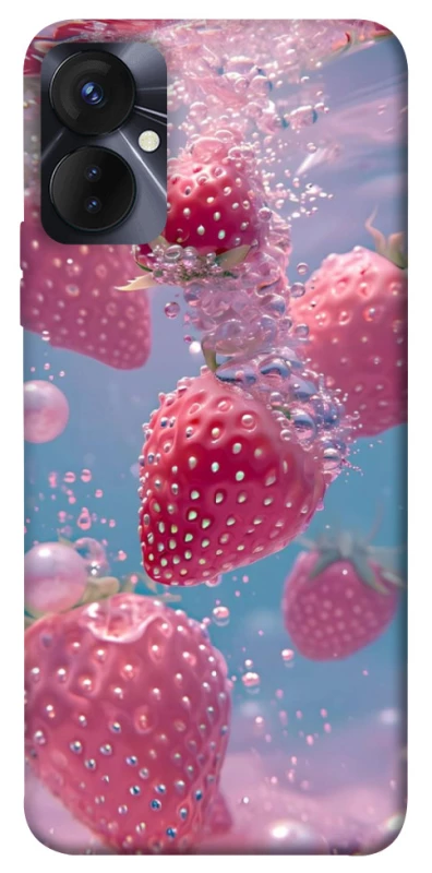 Чохол на TECNO Spark 9 Pro (KH7n) Полуниця в воді фото 1 з 1