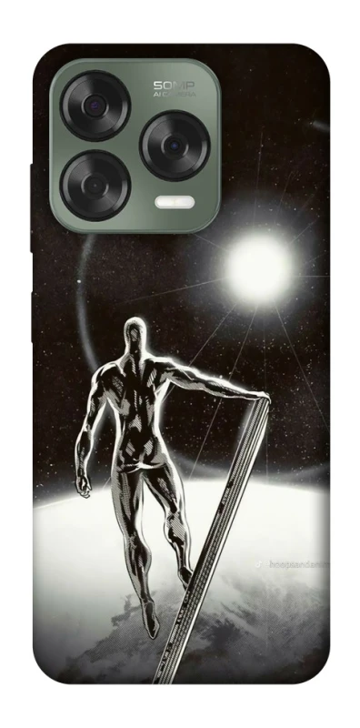 Чохол на ZTE Nubia V70 Design Срібний серфер фото 1 з 1