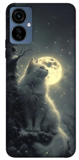 Чехол на TECNO Camon 19 Neo Кот под луной фото 1 из 1