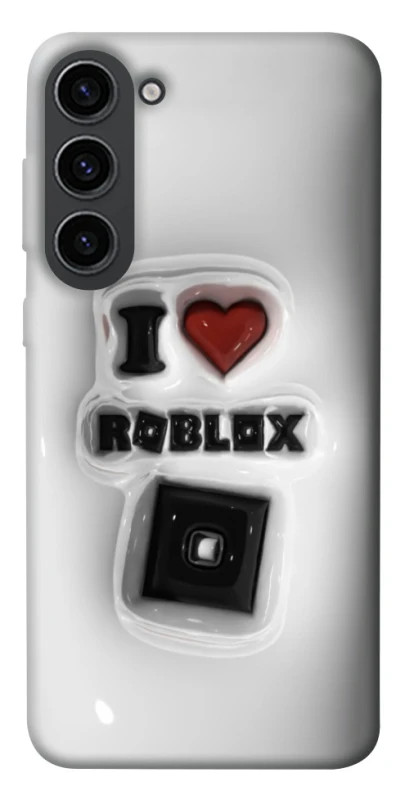 Чохол на Samsung Galaxy S23 I love Roblox фото 1 з 1
