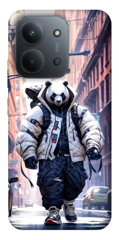 Чехол на Xiaomi Redmi 15C (EU) Панда курьер фото 1 из 1