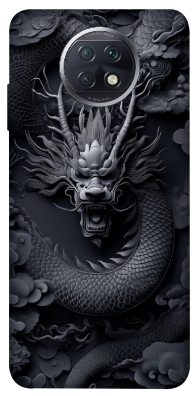 Чохол на Xiaomi Redmi Note 9 5G / Note 9T black dragon фото 1 з 1