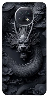 Чехол на Xiaomi Redmi Note 9 5G / Note 9T black dragon фото 1 из 1