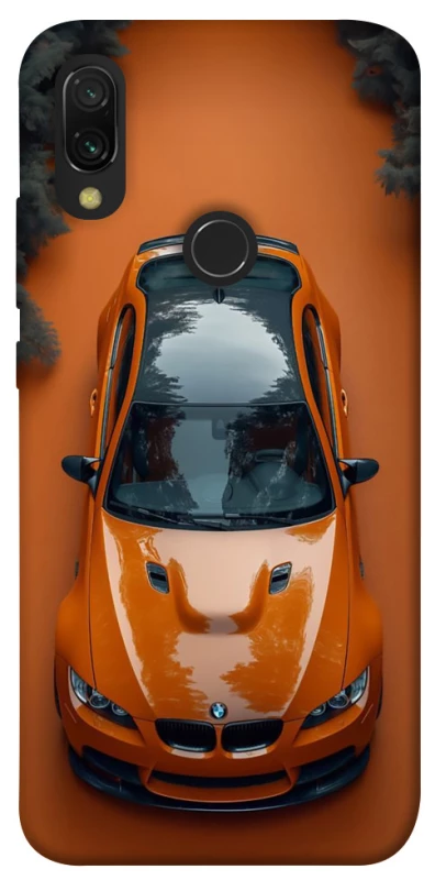 Чехол на Xiaomi Redmi 7 BMW orange фото 1 из 1