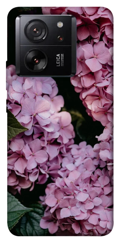 Чохол на Xiaomi 13T Pro Рожеві гартензії фото 1 з 1