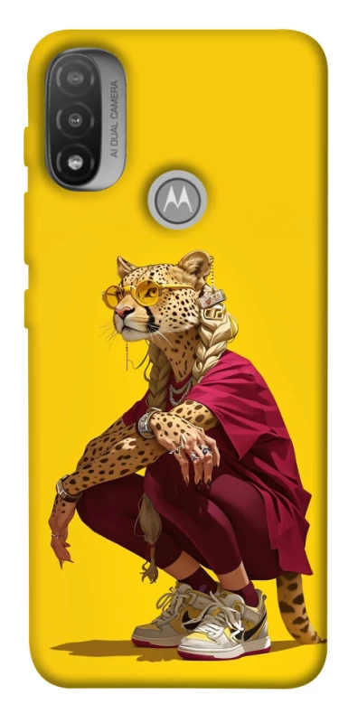 Чохол на Motorola Moto E20 Ягуар фото 1 з 1