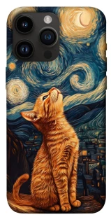 Чохол на Apple iPhone 14 Pro Max (6.7") van gogh cat фото 1 з 1