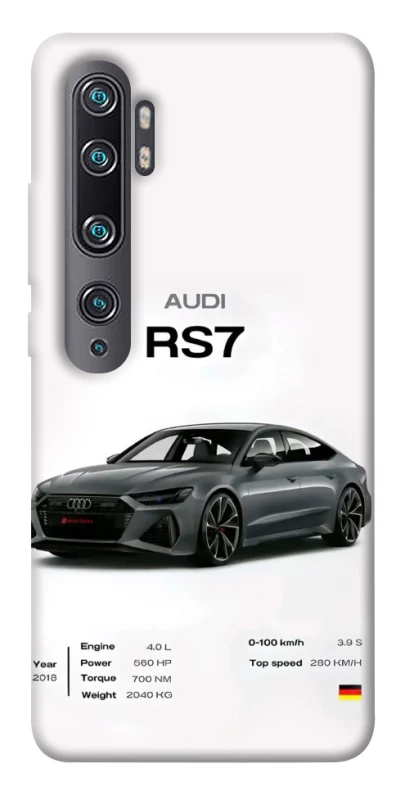 Чехол на Xiaomi Mi Note 10 / Note 10 Pro / Mi CC9 Pro Audi RS7 фото 1 из 1