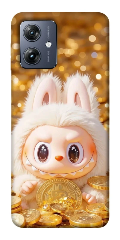 Чохол на Motorola Moto G54 Bitcoin Labubu фото 1 з 1