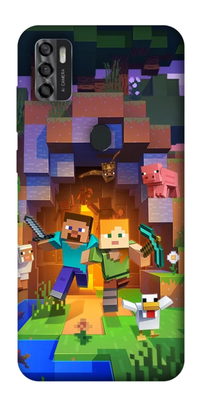 Чехол на ZTE Blade A7s (2020) Minecraft game фото 1 из 1