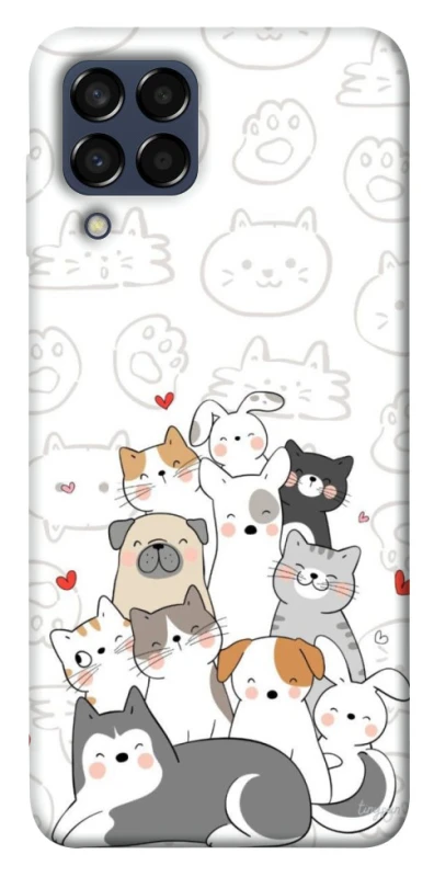 Чохол на Samsung Galaxy M33 5G Funny Pets фото 1 з 1