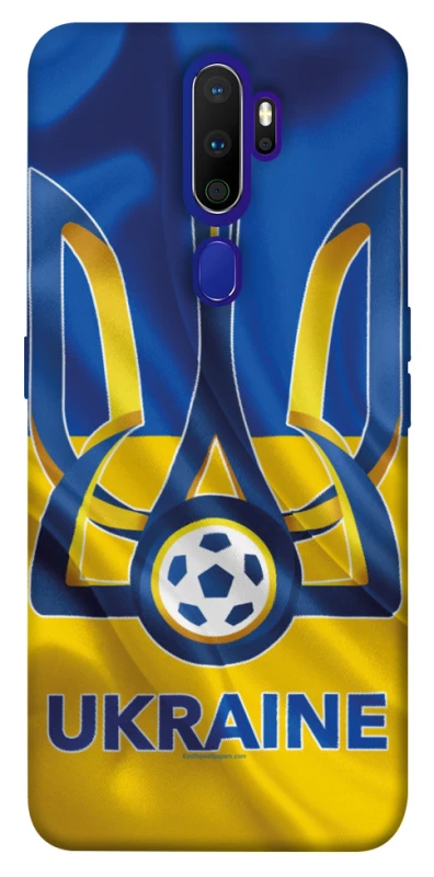 Чехол на Oppo A5 (2020) / Oppo A9 (2020) Футбольный Герб v3 фото 1 из 1