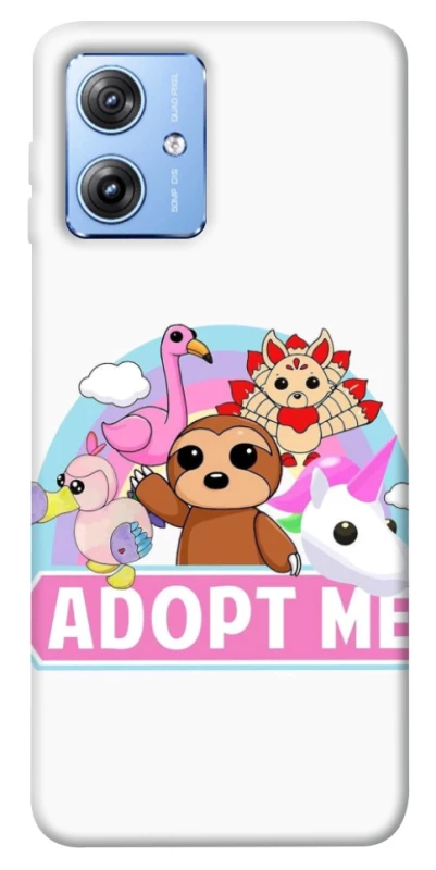 Чохол на Motorola Moto G84 Adopt Me Pets Logo фото 1 з 1