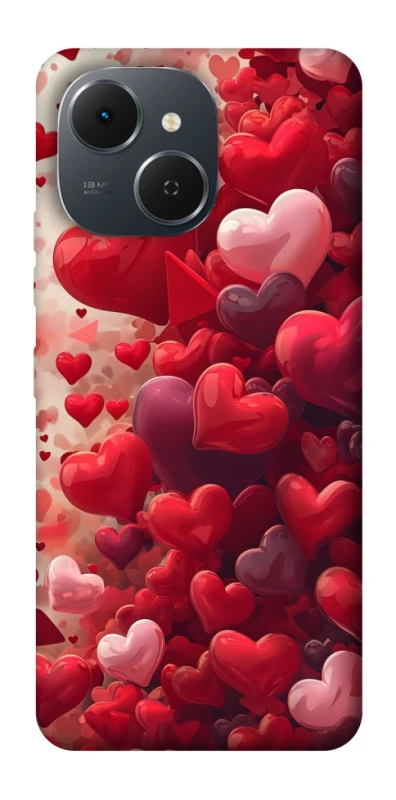 Чохол на TECNO Spark 40C Many hearts фото 1 з 1