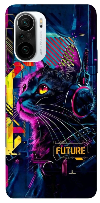 Чохол на Xiaomi Redmi K40 / K40 Pro / K40 Pro+ / Poco F3 Cyber Cat v2 фото 1 з 1