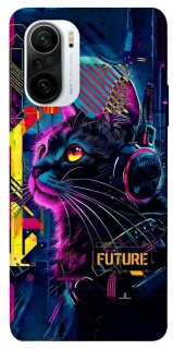 Чохол на Xiaomi Redmi K40 / K40 Pro / K40 Pro+ / Poco F3 Cyber Cat v2 фото 1 з 1