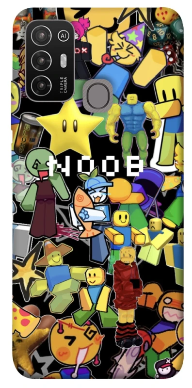 Чехол на ZTE Blade A52 Roblox Noob фото 1 из 1