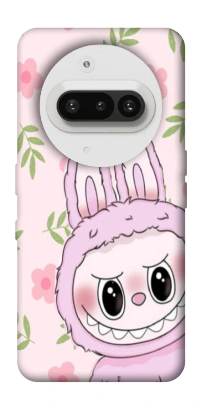 Чохол на Nothing Phone (3a) Blossom Pink Labubu фото 1 з 1