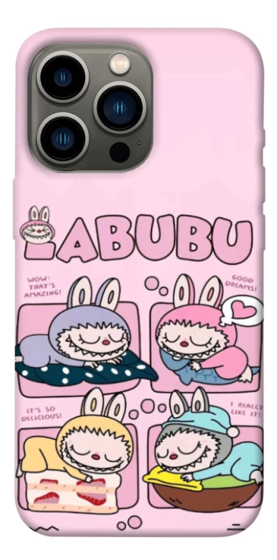 Чохол на Apple iPhone 13 Pro (6.1") Labubu Dreams Collage фото 1 з 1