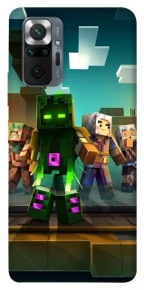 Чехол на Xiaomi Redmi Note 10 Pro Minecraft dungeon фото 1 из 1
