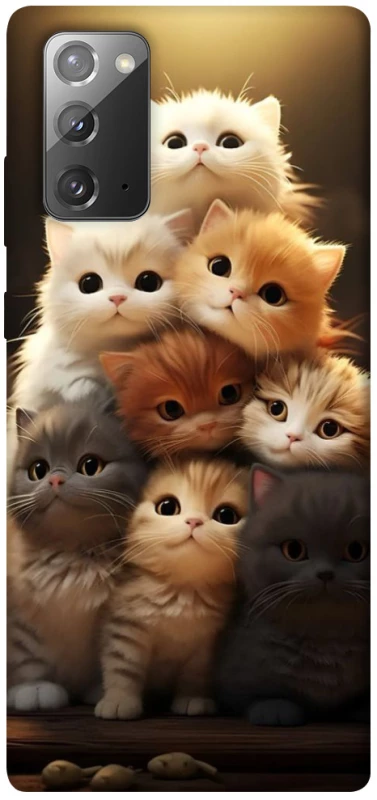 Чехол на Samsung Galaxy Note 20 Чехол Kittie Love v2 фото 1 из 1