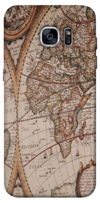 Чехол на Samsung G935F Galaxy S7 Edge Карта путешествий фото 1 из 1