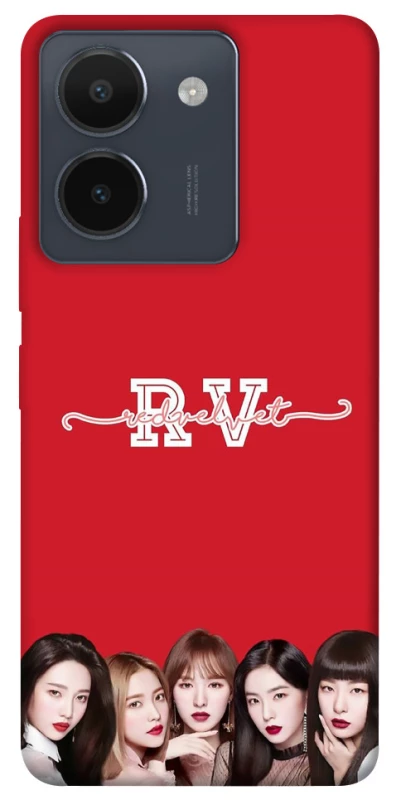 Чохол на Vivo Y36 RED VELVET v3 фото 1 з 1
