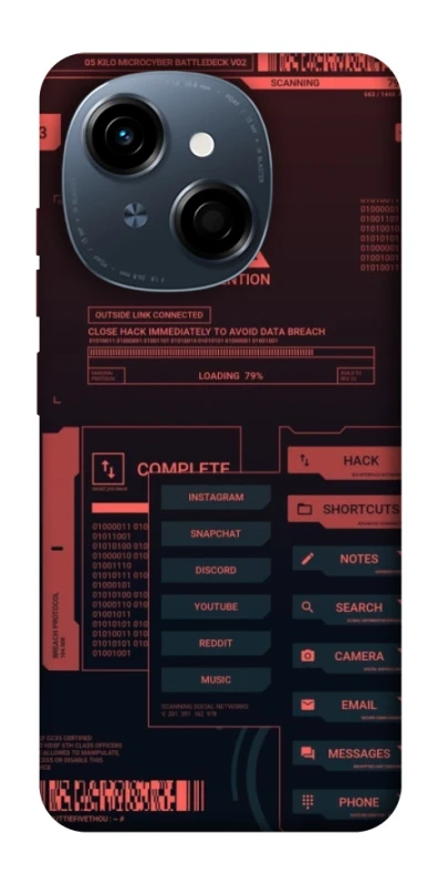 Чохол на TECNO Spark Go 1 Attention фото 1 з 1