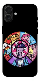 Чехол на Apple iPhone 16 Plus My Little Pony ver.4 фото 1 из 1