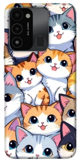 Чехол на TECNO Spark 8C Cute Cat v2 фото 1 из 1