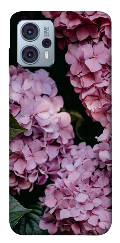 Чохол на Motorola Moto G23 Рожеві гартензії фото 1 з 1