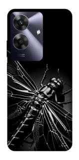 Чохол на Realme Note 60 Black dragonfly фото 1 з 1