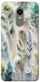 Чохол на Xiaomi Redmi 5 Plus / Redmi Note 5 (Single Camera) Floral design ver.3 фото 1 з 1