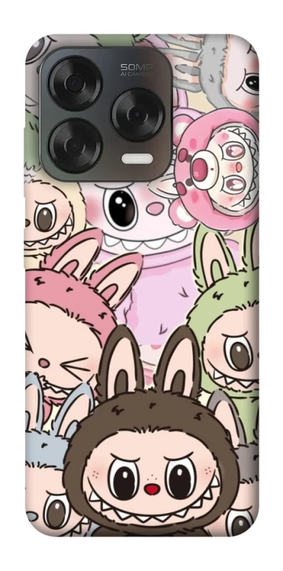 Чехол на ZTE Blade V70 Design All Labubu 3 фото 2 из 2