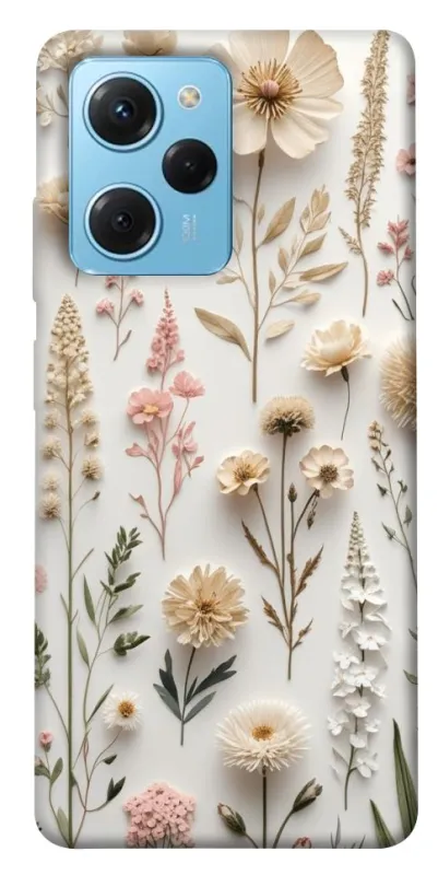 Чехол на Xiaomi Poco X5 Pro 5G Floral design ver.1 фото 1 из 1