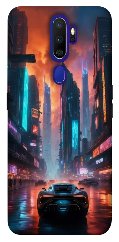 Чохол на Oppo A5 (2020) / Oppo A9 (2020) Cyber city фото 1 з 1