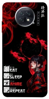 Чехол на Xiaomi Redmi Note 9 5G / Note 9T She is Japanese ver.2 фото 1 из 1
