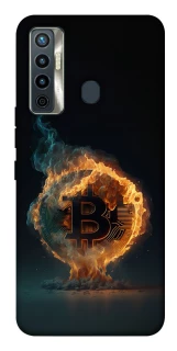 Чохол на TECNO Camon 17 Fire Bitcoin фото 1 з 1