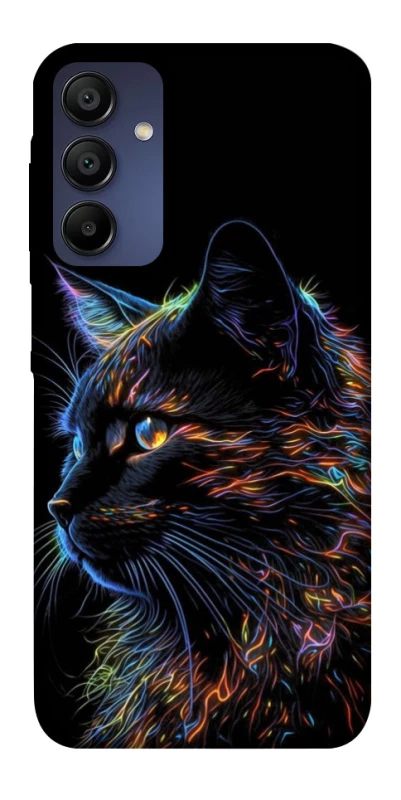 Чохол на Samsung Galaxy A15 4G/5G Чорний кіт фото 1 з 1